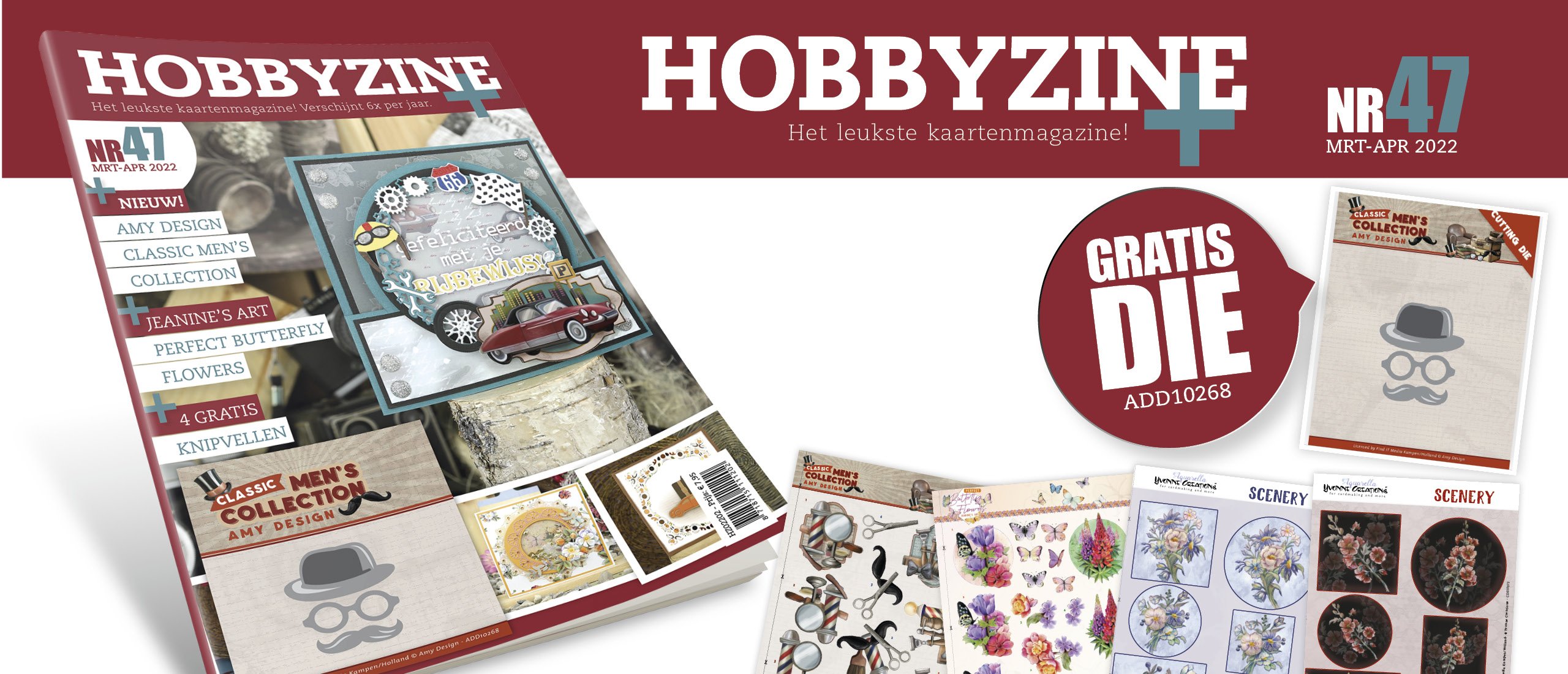 Gratis Scenery en knipvellen vind je achterin Hobbyzine Plus 47!