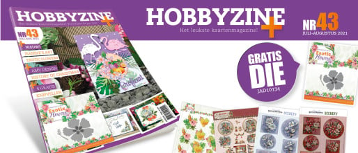 Gratis Hibiscus Cutting Die bij Hobbyzine 43