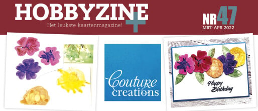 Prachtige verjaardagskaarten met Couture Creations!