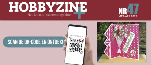 Scan de QR en bekijk de videos in Hobbyzine 47