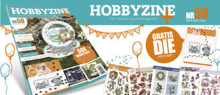 Gratis Scenery en knipvellen achterin Hobbyzine Plus 50!