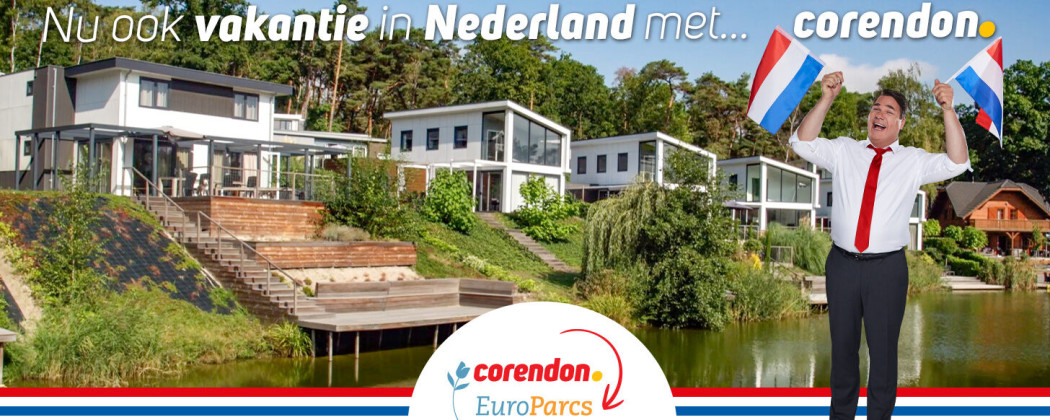 Nu ook met Corendon op vakantie in Nederland