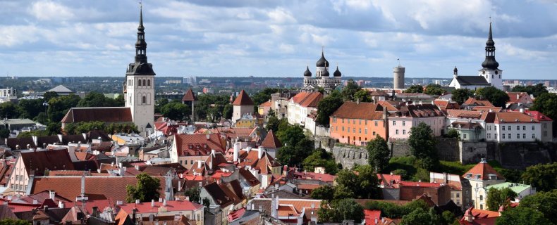 Tallinn met best bewaarde historische binnenstad