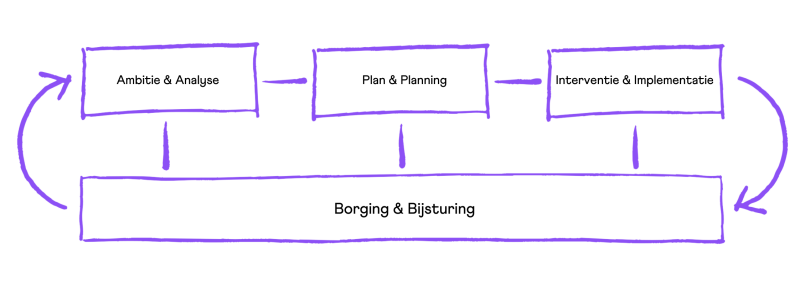 Analyse ambitie Plan Planning Interventie implementatie borgen en bijsturen APIB model HollandFit