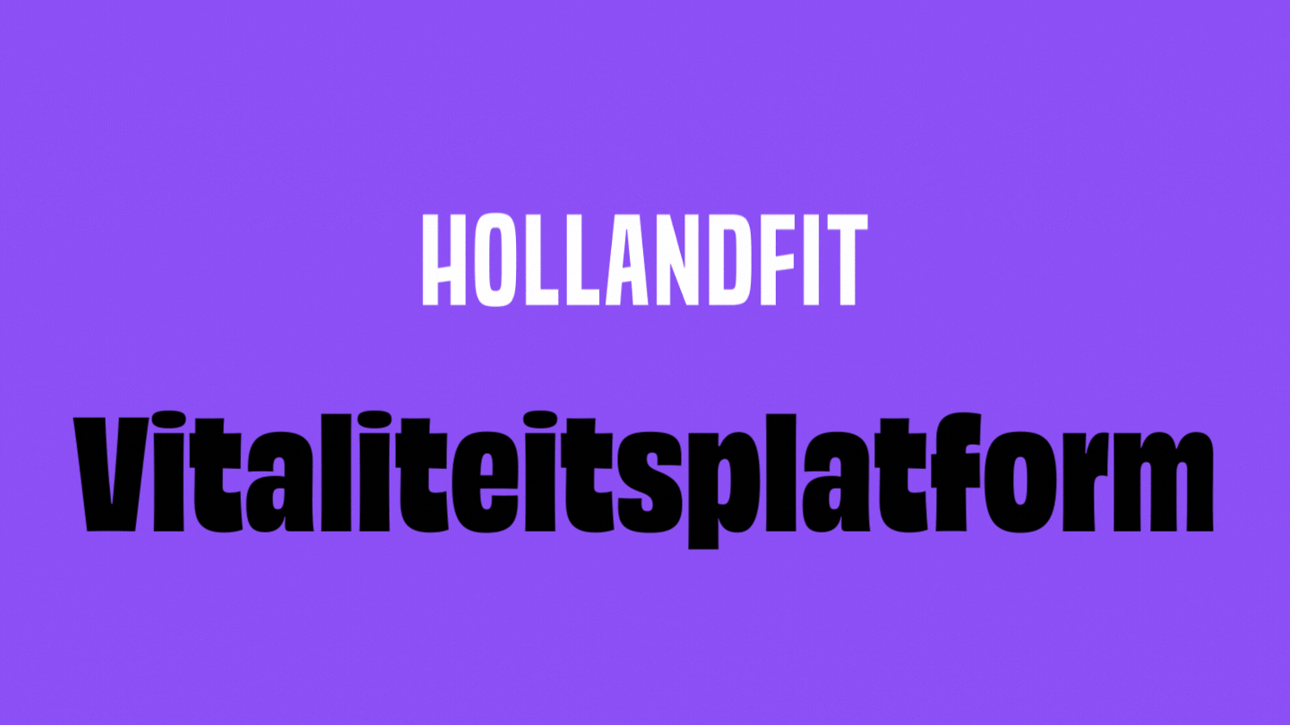 Gifje van HollandFit Platform