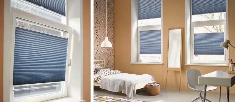 Luxaflex Plisse slaapkamer