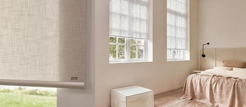 Luxaflex Rolgordijnen slaapkamer
