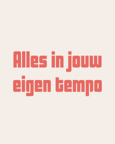 eigen tempo eigen tempo