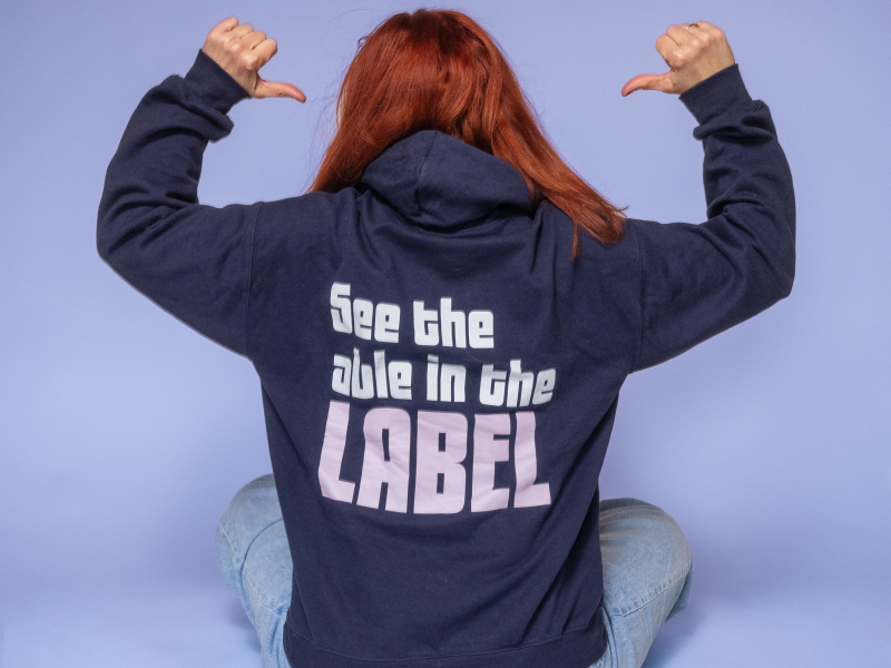 See the able in the label