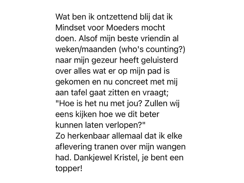 review hoe is het met jou