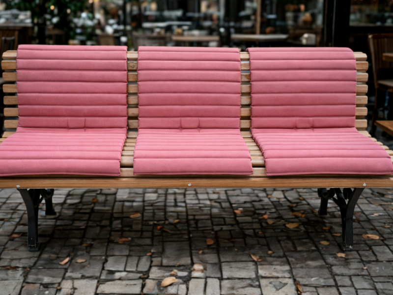 Parkbankkussens-horecakussen