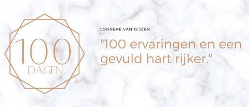 100 ervaringen en een gevuld hart rijker