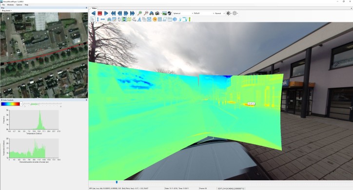 Thermal Infrared real estate mapping
