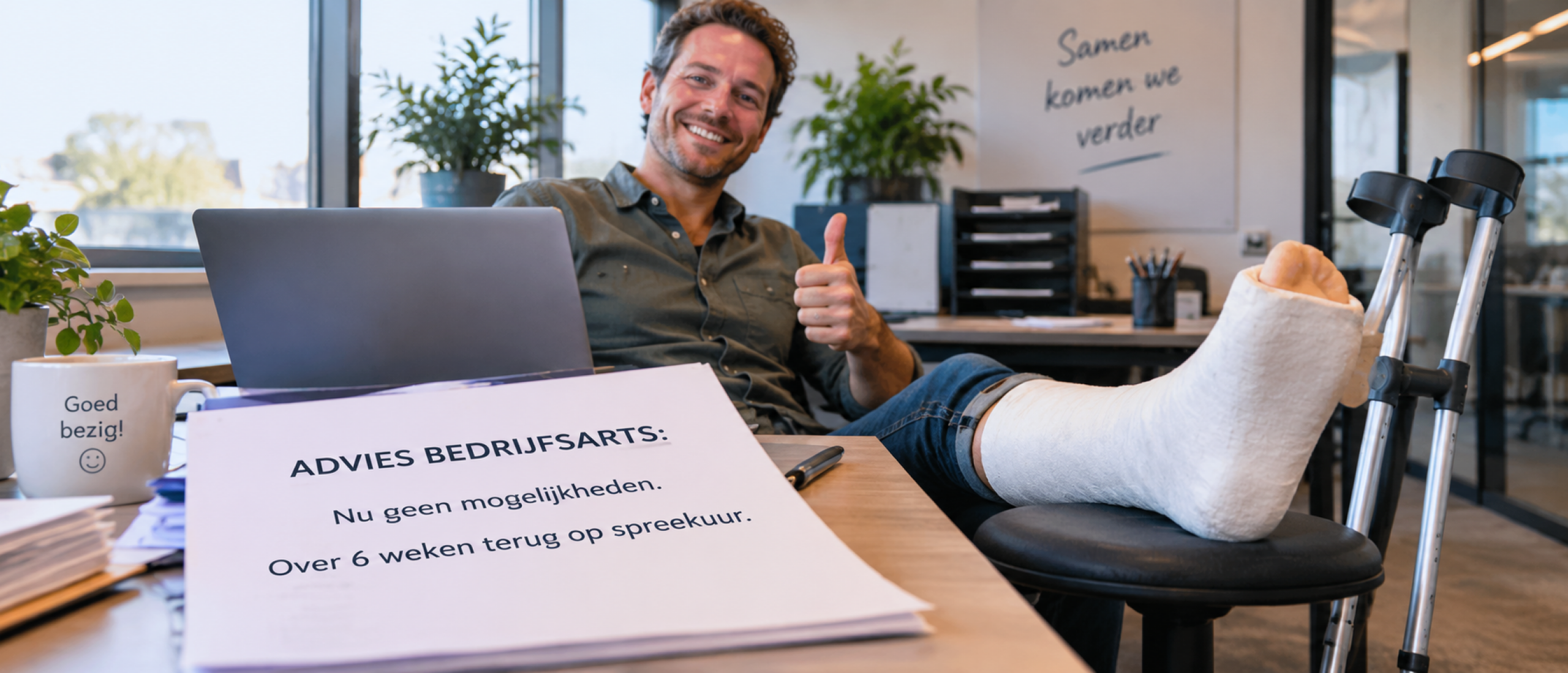 Bedrijfsartsadvies: en wat moet je nu als werkgever?