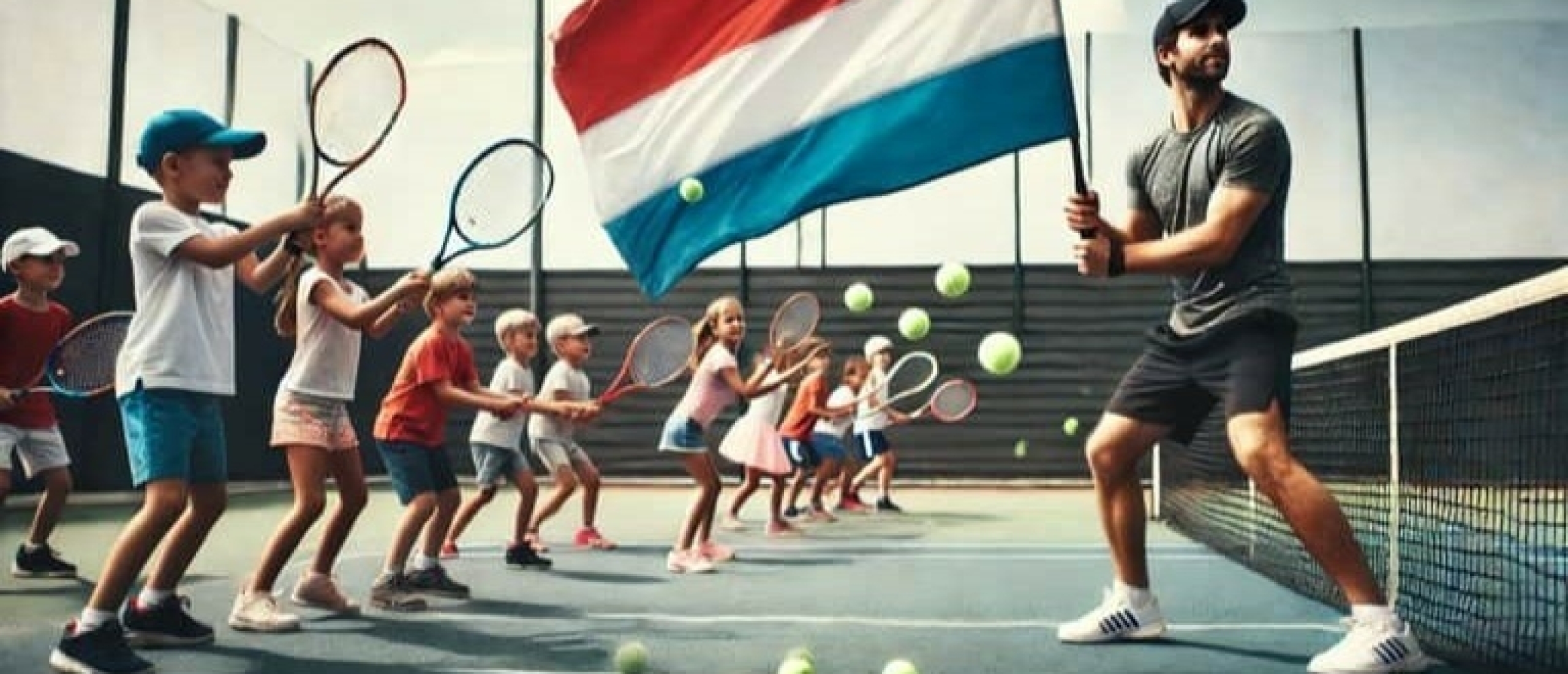 Met deze kindvriendelijke tennistruc vergeet je nooit meer wat