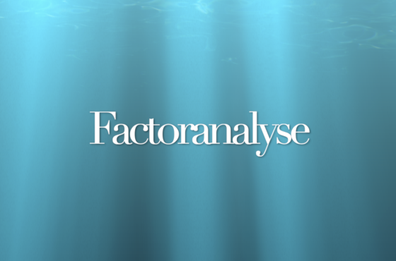 factoranalyse in SPSS