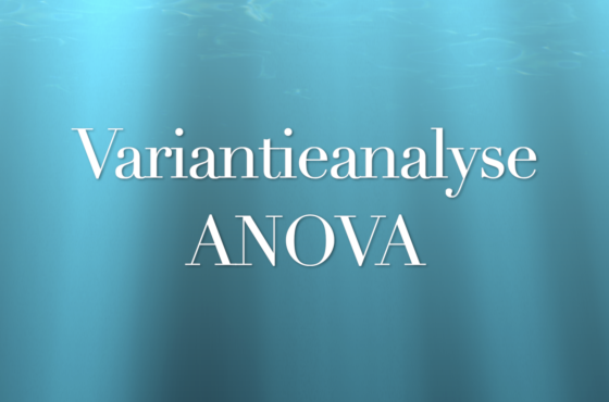 Variantieanalyse in SPSS