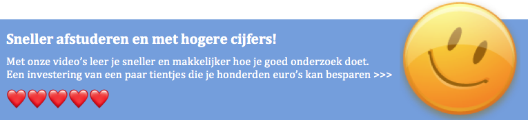 Jouw steun en toeverlaat bij Onderzoek, Statistiek en SPSS