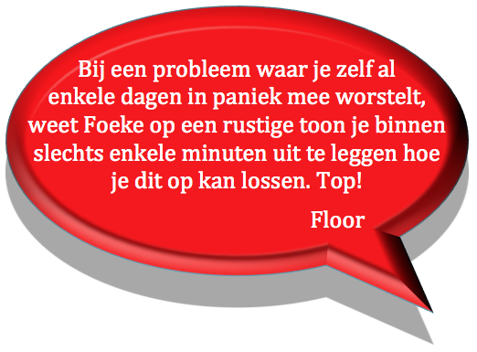 Aanbeveling Hulp bij Data-analyse
