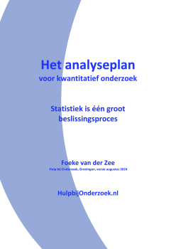 Download het paper Het analyseplan