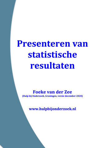 Dit moet je weten over het presenteren van statistische resultaten