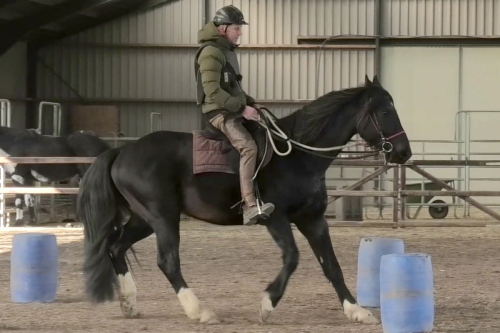 Horsemanship rijden met Dirk