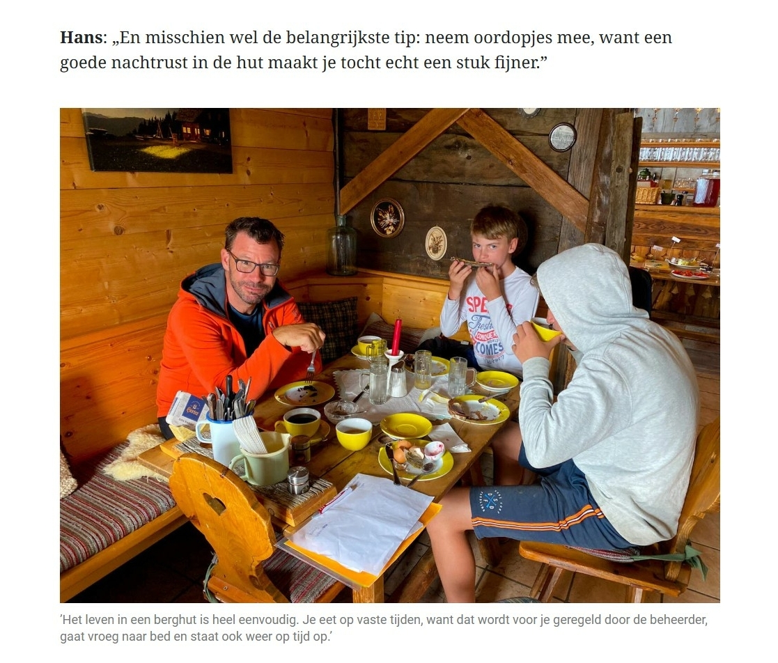 artikel-telegraaf-vrouw-huttentocht-met-kinderen-gezin-oostenrijk-vakantie-zomer-2026-8