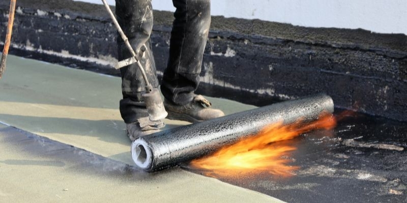 Isolatiemateriaal plat dak isoleren buitenzijde