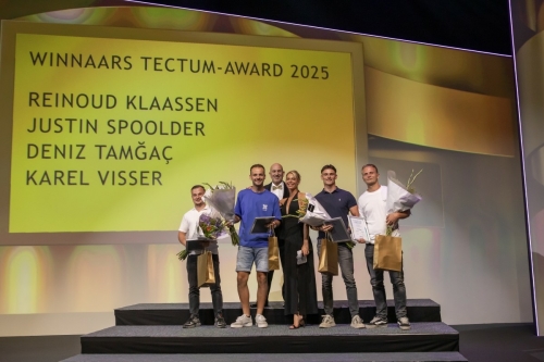 Tectum award winnaar leerling van het jaar Hessels & Van Bruggen