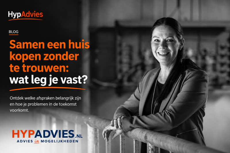 Kopen zonder te trouwen Hypotheekadvies