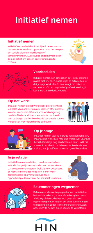 initiatief nemen
