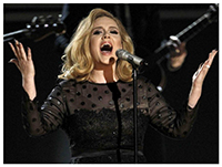 Adele onder hypnose vanwege plankenkoorts