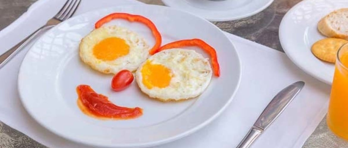 Spiegelei Englisch Sunny Side Up