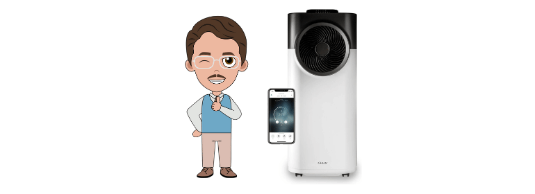 Duux Blizzard Smart Mobiele Airco kan goed verkoelen