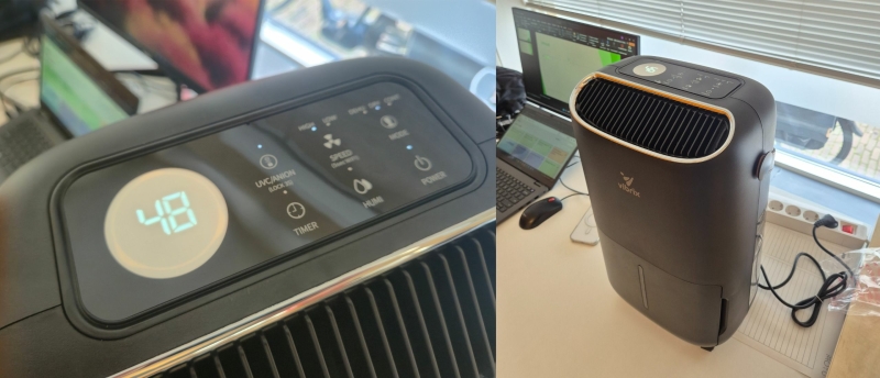 Vibrix DryFlow12 Pro Luchtontvochtiger Vibrix DryFlow12 Pro Luchtontvochtiger