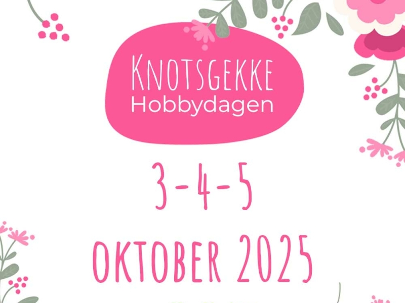 Knotsgekke Hobbydagen Hasselt Belgie logo 3-4-5 oktober 2025
