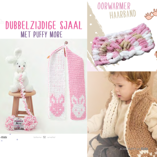 Puffy Kids Doeboek startpakket 2 met Alize Puffy More