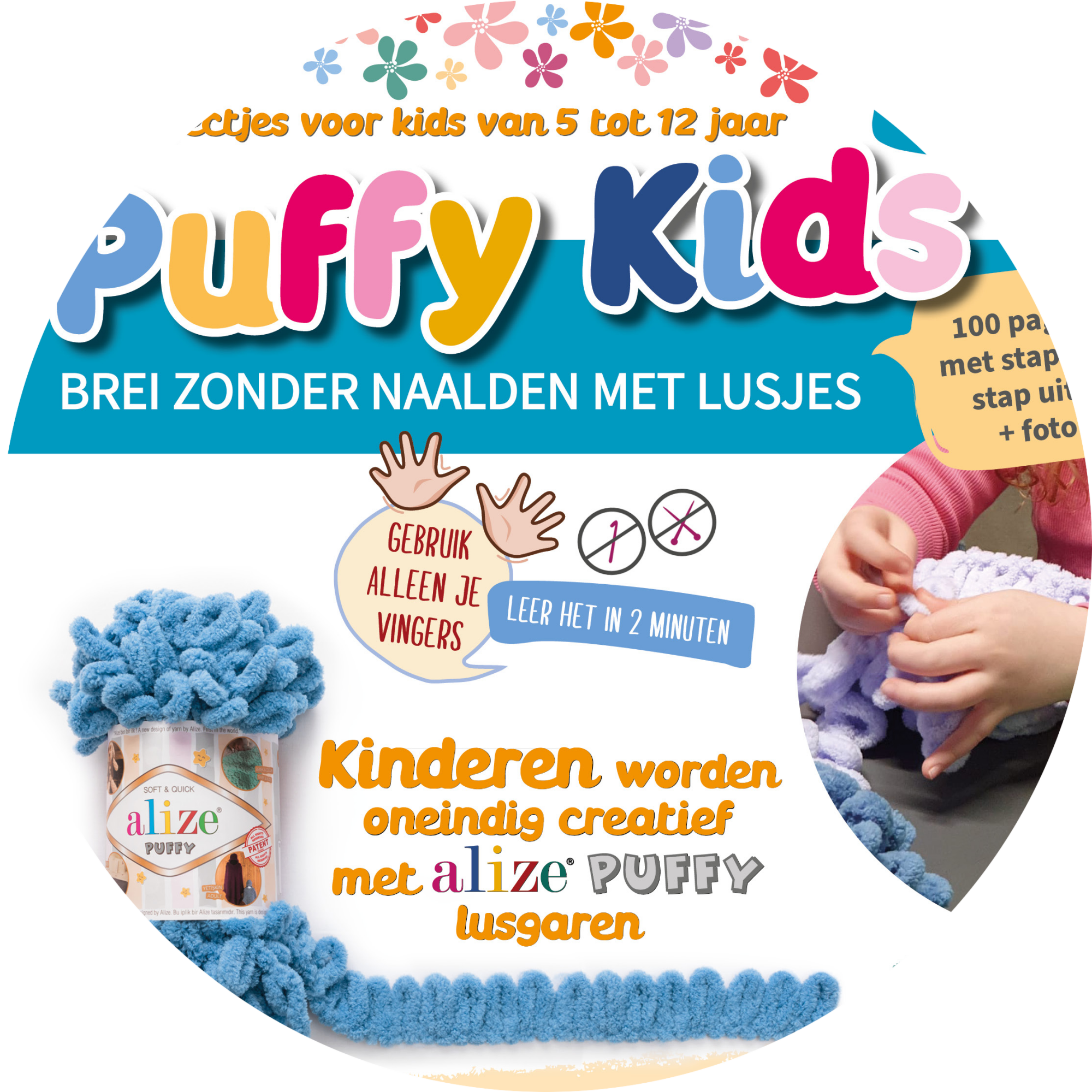 Puffy Kids Doeboek cover Nederlandstalig
