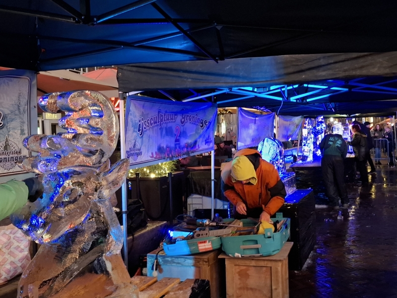 ijssculpturen in groningen