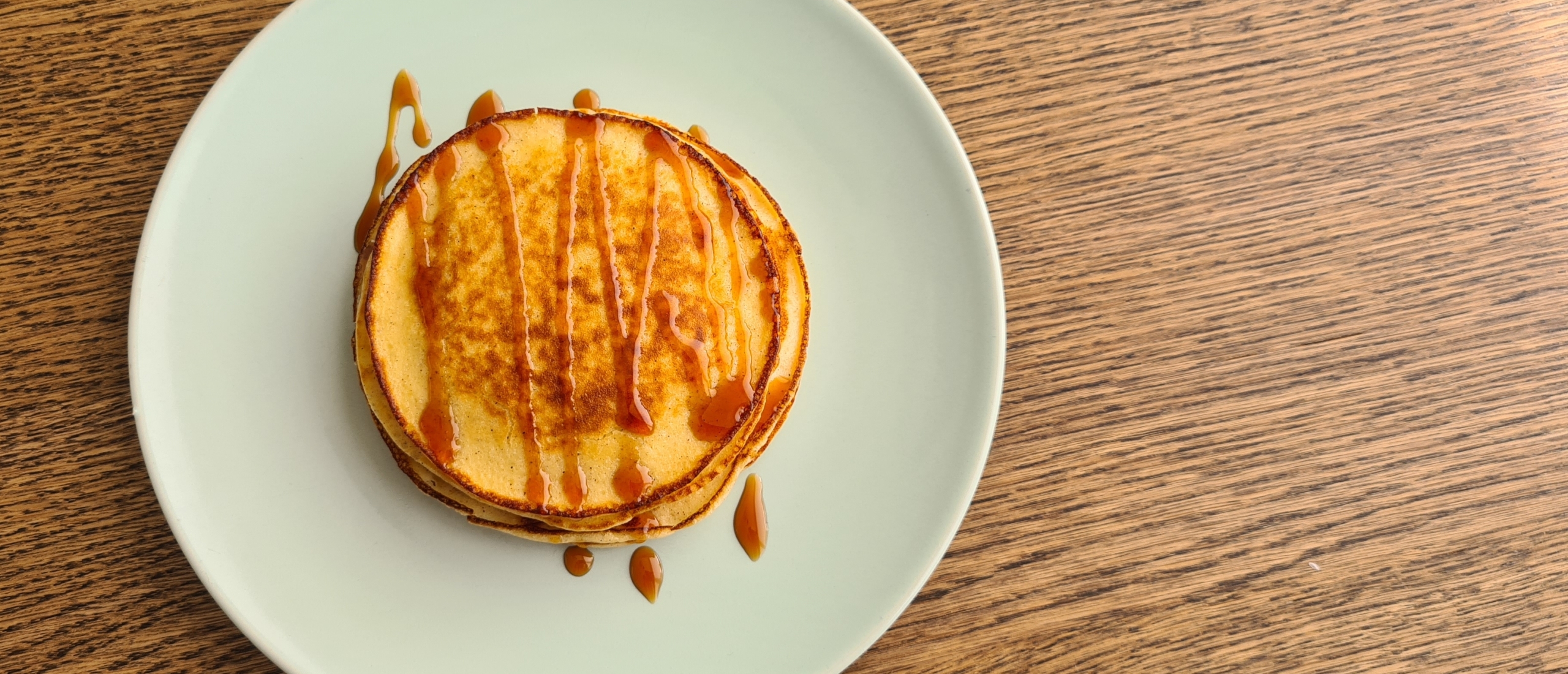 recept kwark pancakes met kaneel - ik wil aankomen - ondergewicht ondervoeding