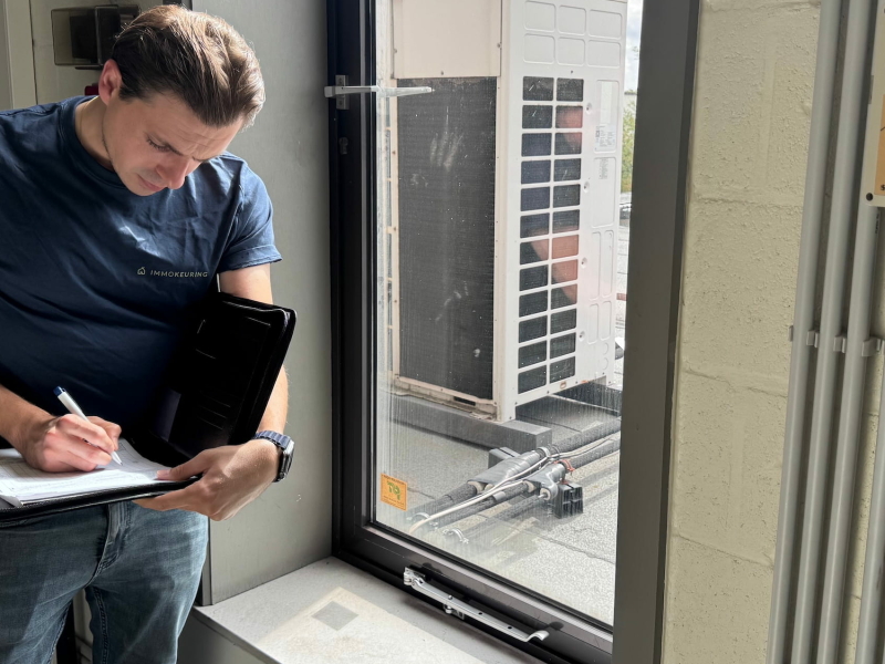 Immokeuring EPC test uitvoering wat is het