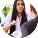 customer value consultant interviews customer