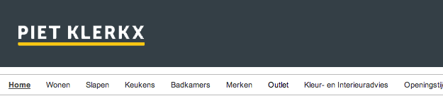 Website zonder tagline