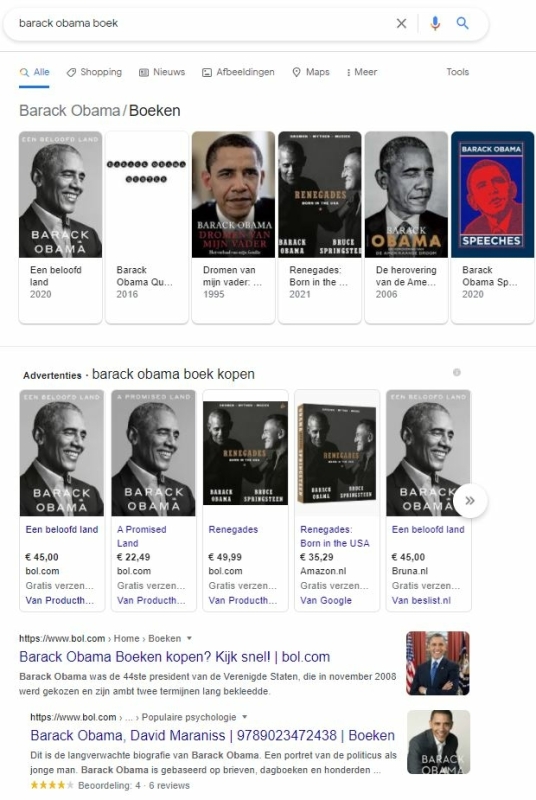 zoekwoorden onderzoek transactional-zoekopdracht-voorbeeld-obama-boek-kopen-2.jpg