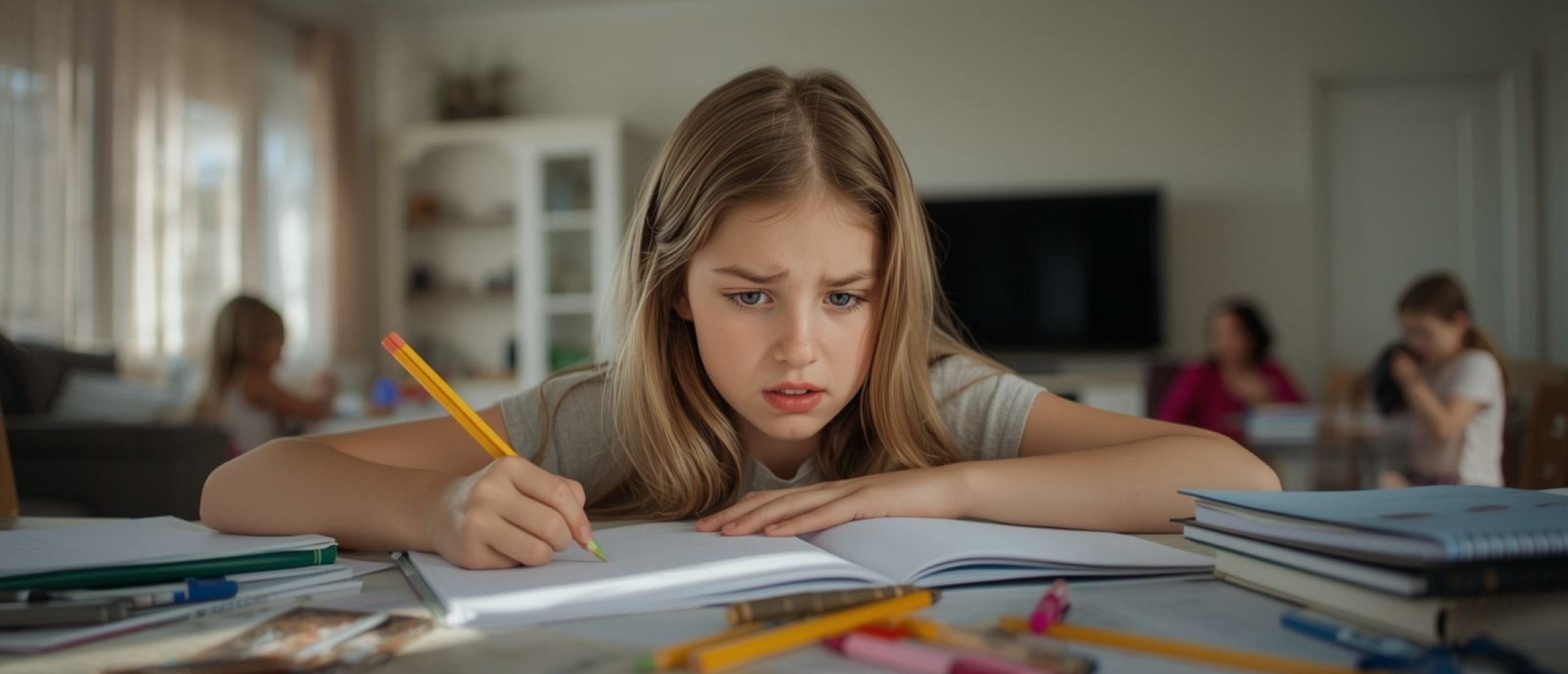 Concentratieproblemen bij huiswerk - Artikel kennisbank Ina Terra