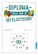 Tafelheld Diploma tafel van 10 Gratis download diploma tafel van 10