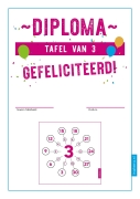 Tafelheld - Diploma tafel van 3 Gratis download diploma tafel van 3