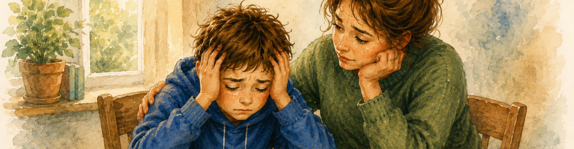 Kind dat moeite heeft met starten na schoolvakantie Schoolstart moeilijk? Praktische tips voor ouders