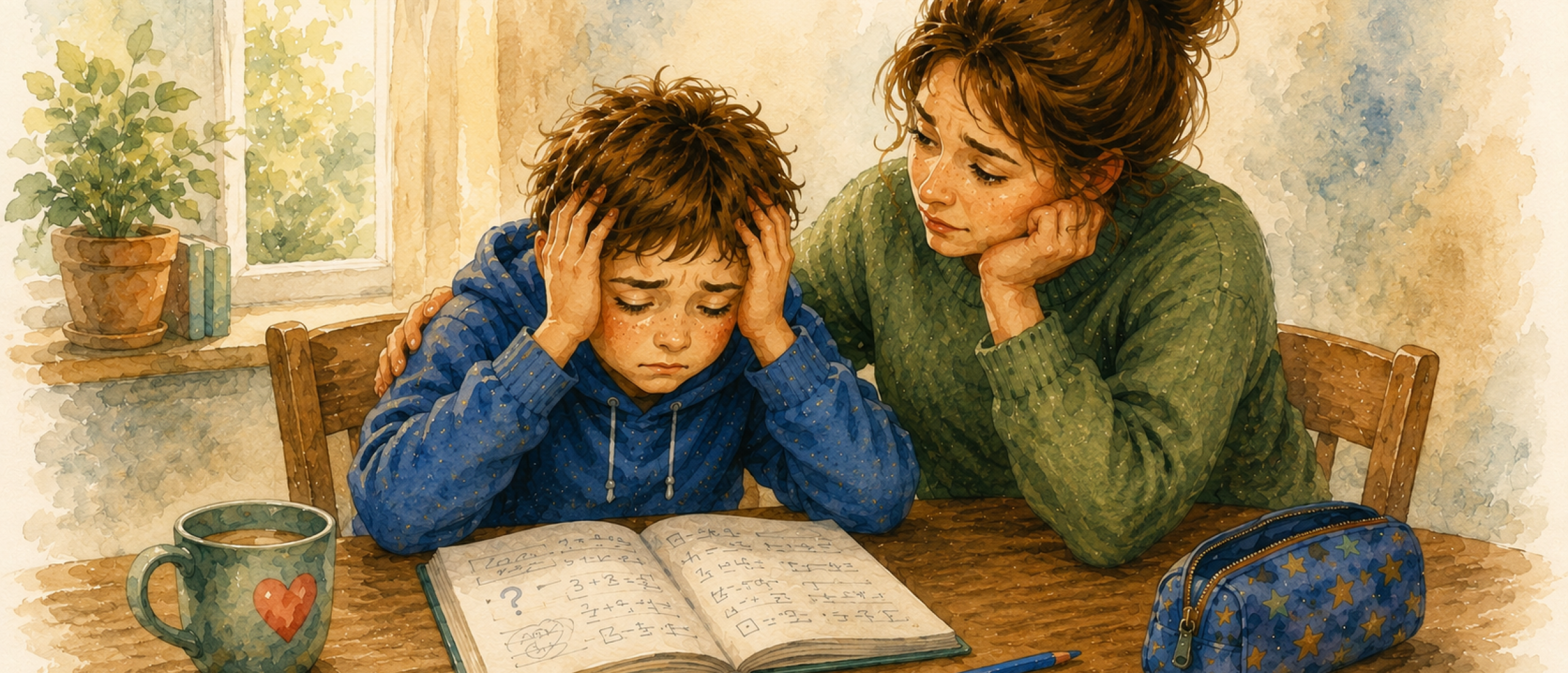 Kind dat moeite heeft met starten na schoolvakantie
