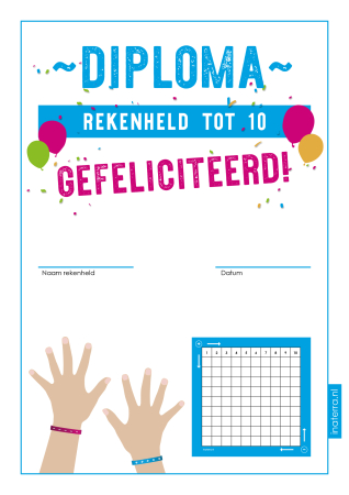 Diploma rekenen groep 3